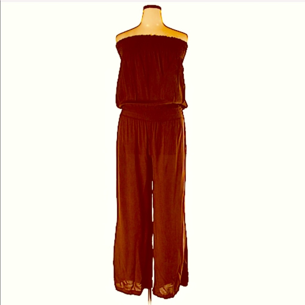 🤎❤️ SUNNY LEIGH STRAPLESS COMFY JUMPSUIT ❤️🤎